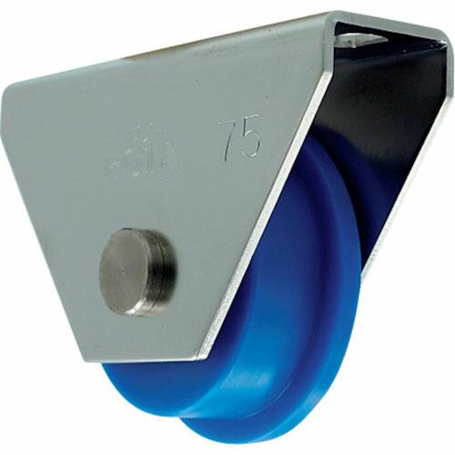 ヨコヅナ ロタ・MC防音重量戸車 75mm トロ車型 ( WMS-0757 ) (株)ヨコヅナ