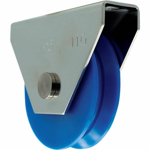 ヨコヅナ ロタ・MC防音重量戸車 110mm V型 ( WMS-1105 ) (株)ヨコヅナ