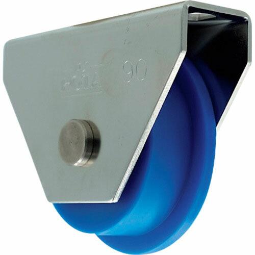 ヨコヅナ ロタ・MC防音重量戸車 90mm トロ車型 ( WMS-0907 ) (株)ヨコヅナ