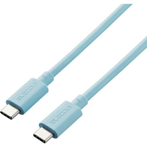 ELECOM USB4ケーブル C-Cタイプ 0.8m ブルー ( USB4-APCC5P08BU ...