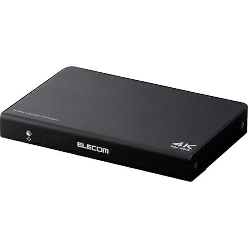 ELECOM HDMI分配器 4K60p対応 1入力 4出力 ( VSP-HDP14BK )