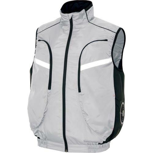 アイトス 物流作業対応型空調服ベスト(空調服TM) シルバー L ( AZ50195-003-L )...