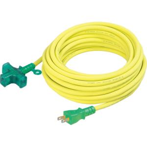 NICHIDO 延長コード 十字型トリプルランプ付 100V 2芯 10m ( LT2-10 ) 日動工業(株)｜orangetool