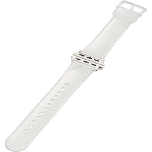 ELECOM Apple Watch 41/40/38mm用バンド クリアデザイン クリア ( AW...