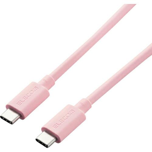 ELECOM USB4ケーブル C-Cタイプ 0.8m ピンク ( USB4-APCC5P08PN ...
