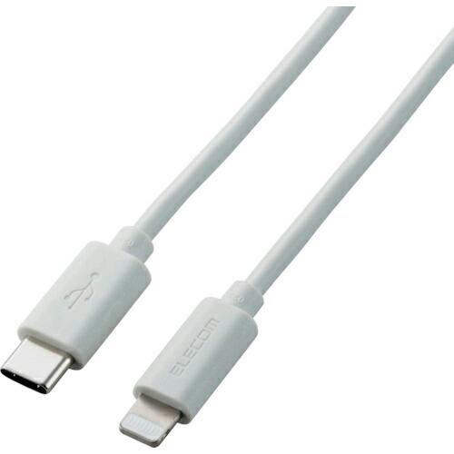 ELECOM USB C-Lightningケーブル 1.0m シルバー ( U2C-APCL10S...