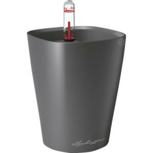 レチューザ 底面給水プランター ミニデルティーニ 土容量0.4L チャコール ( 14949 ) geobra社｜orangetool