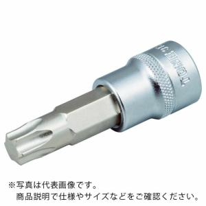 TONE ヘックスローブソケット トルクスソケット(強力タイプ) T45 差込角9.5mm 先端寸法7.77mm ( 3TX-T45 ) TONE(株)｜orangetool