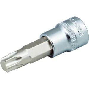 TONE ヘックスローブソケット トルクスソケット(強力タイプ) T55 差込角9.5mm 先端寸法11.17mm ( 3TX-T55 ) TONE(株)｜orangetool