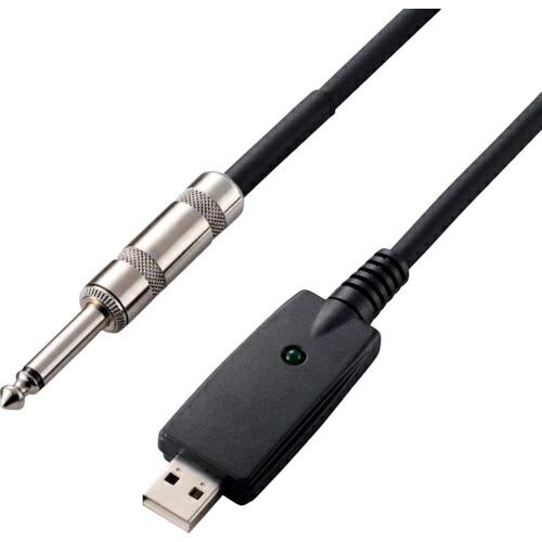 ELECOM 楽器用ケーブル シールド USB 3m ブラック ( DH-SHU30BK )