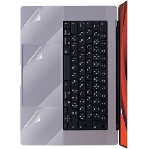 ELECOM プロテクターフィルム 抗菌 MacBook Pro 16インチ(2021) クリア (...