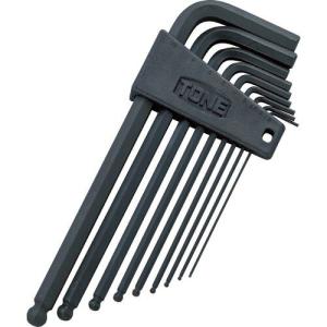 TONE ロングボールポイントL形レンチセット 9pcs ( BPL900 ) TONE(株)｜orangetool