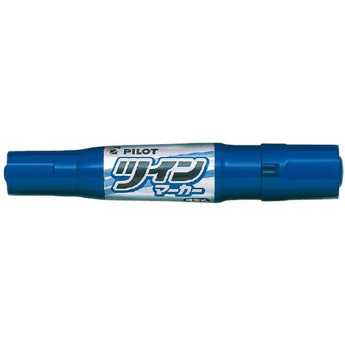 【SALE価格】PILOT 油性マーカー ツインマーカー 細・太 ブルー ( MFN-15FB-L ...