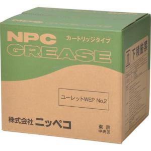 【SALE価格】NIPPECO 耐熱・耐荷重ウレアグリース ユーレットWEP No.2(20本入り) ( 18812080WEP ) (株)ニッペコ｜orangetool