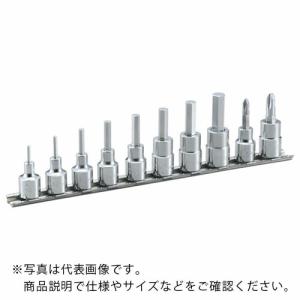 TONE ヘキサゴンソケットセット(ホルダー付) 10pcs 差込角9.5mm ( HH310 ) TONE(株)｜orangetool