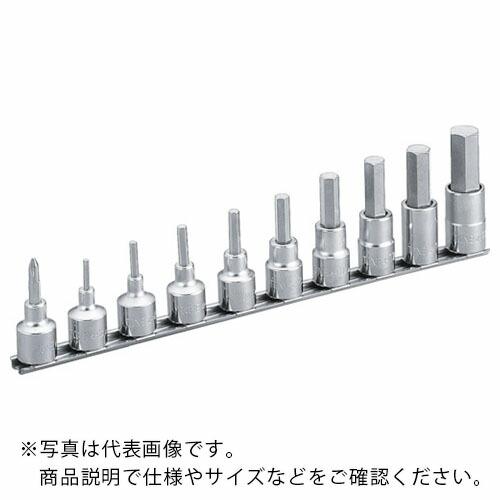 TONE ヘキサゴンソケットセット(ホルダー付) 10pcs 差込角12.7mm ( HH410 )...