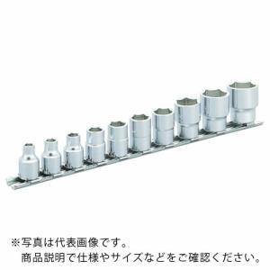 TONE ソケットセット(6角・ホルダー付) 12pcs 差込角9.5mm ( HS312 )｜orangetool