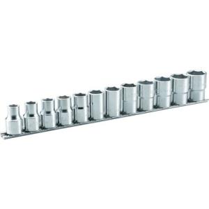 【SALE価格】TONE ソケットセット(6角・ホルダー付) 12pcs 差込角12.7mm ( HS412 ) TONE(株)｜orangetool