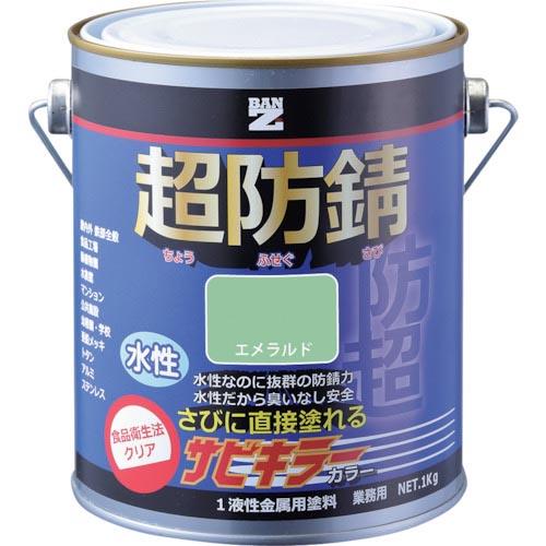 BANーZI 防錆塗料 サビキラーカラー 1kg エメラルド 45-60H  ( B-SKC/K01...