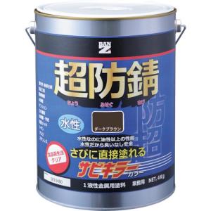 BANーZI 防錆塗料 サビキラーカラー 4kg ダークブラウン 09-20B  ( B-SKC/K04E1 )｜orangetool