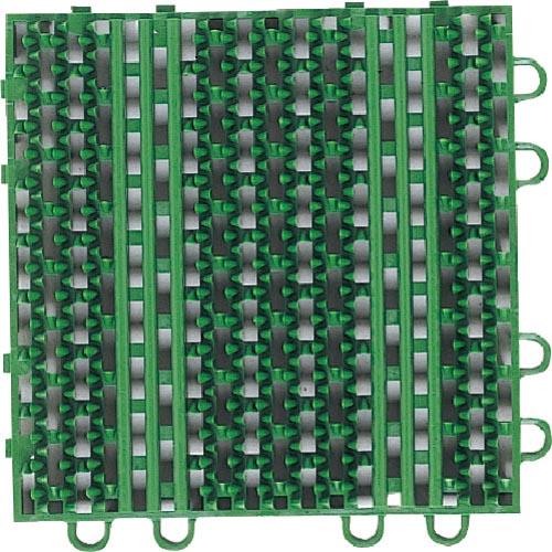 【SALE価格】コンドル ( 山崎産業 )　エバック　屋外用マット　ライナーハードマット　本駒　緑 ...
