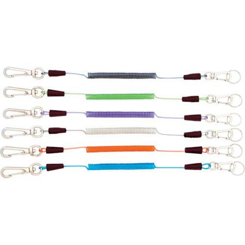 OH 落下防止用セーフティコード(ステンレスワイヤー入り) 使用荷重0.5Kg ライトブルー ( S...