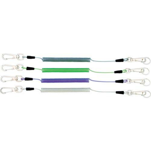 OH 落下防止用セーフティコード(ステンレスワイヤー入り) 使用荷重1Kg クリア ( SCN10C...
