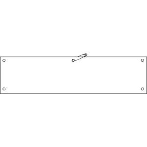 【SALE価格】緑十字 ビニール製腕章 白無地タイプ 腕章-100(白) 90×360mm 軟質エンビ ( 140101 ) (株)日本緑十字社｜orangetool
