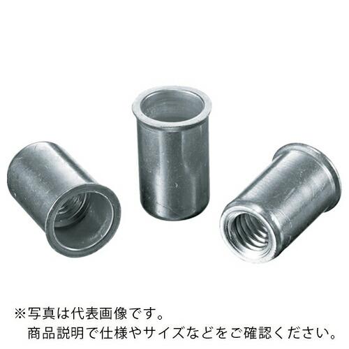 【SALE価格】エビ ブラインドナット&quot;エビナット&quot;(薄頭・アルミ製) 板厚3.5 M5×0.8(1...