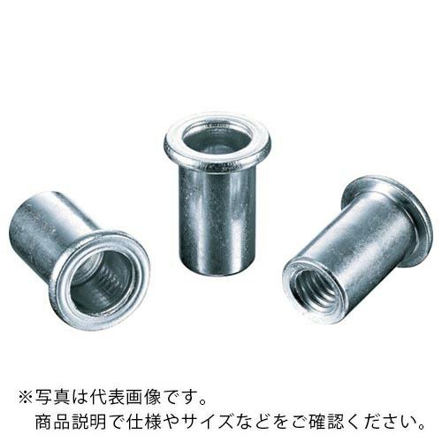 エビ ブラインドナット&quot;エビナット&quot;(平頭・スティール製) 板厚1.5 M4×0.7(1000個入)...