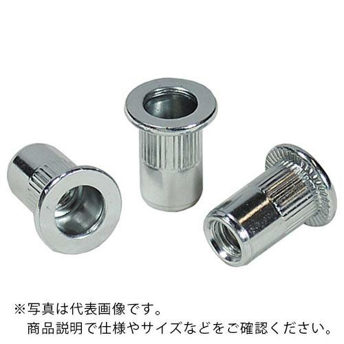 【SALE価格】エビ ローレットナット(平頭・スティール製) 板厚2.5 M5×0.8(1000個入...