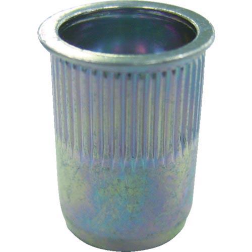 エビ ローレットナット(薄頭・スティール製) 板厚4.0 M8×1.25(1000個入) ( NSK...