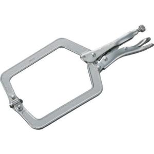 【SALE価格】エビ バイスプライヤー C型(皿付) 250mm ( VC225S ) (株)ロブテックス｜orangetool