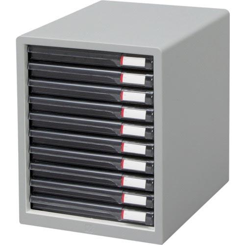 【SALE価格】IRIS 245972 レターケース浅型10段 265×350×345 ライトグレー...