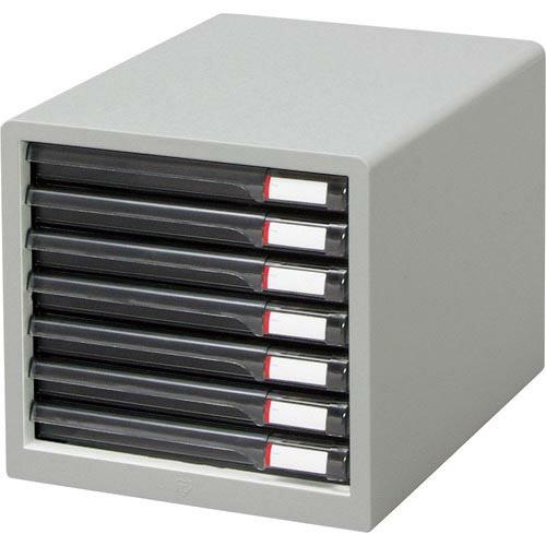 【SALE価格】IRIS 245970 レターケース浅型7段 265×350×258 ライトグレー ...