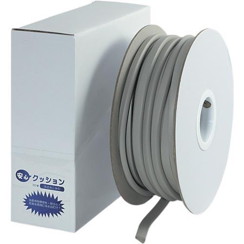 【SALE価格】TRUSCO 安心クッションはさみこみ型ロール巻き 30m ライトグレー ( TAC...