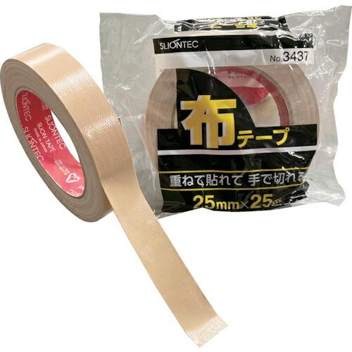 【SALE価格】SLIONTEC 布粘着テープ25mm ( 343720-DB-00-25X25 )...