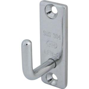 【SALE価格】水本 吊金具(ビス止めタイプ) ステンレス ロングアイフック 30mm×120mm ( B-2194 ) (株)水本機械製作所｜orangetool
