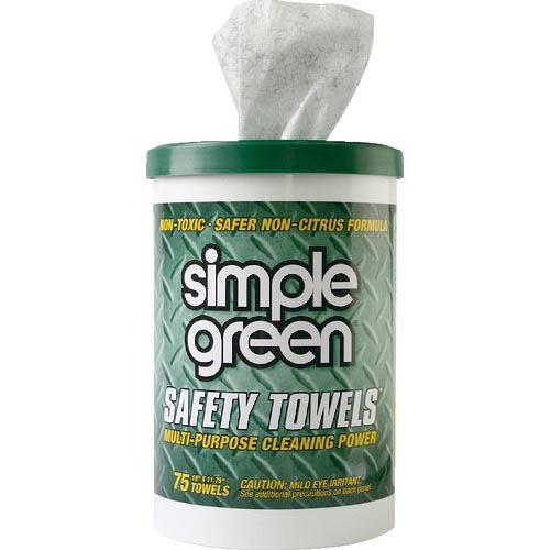 【SALE価格】KDS シンプルグリーンウェットタオル75枚入 ( SG-ST )