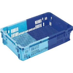 【SALE価格】RISU ネスティング・スタッキングコンテナ 303444 NFコンテナーNF-M33DB/B ( NF-M33 DB/B ) 岐阜プラスチック工業(株)｜orangetool