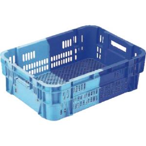 【SALE価格】RISU ネスティング・スタッキングコンテナ 354880 NFコンテナーNF-M40DB/B ( NF-M40 DB/B ) 岐阜プラスチック工業(株)｜orangetool