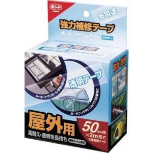 【SALE価格】コニシ 強力補修テープ ストームガードクリヤー(50mm×2m) ( 04929 ) コニシ(株)｜orangetool