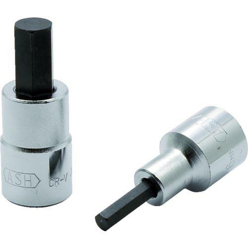 【SALE価格】ASH ソケットレンチ用ヘキサゴンソケット12.7□×4mm ( VX4004 ) ...