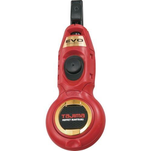 タジマ パーフェクト墨つぼ EVO S 赤 ( PS-EVO-S ) (株)TJMデザイン