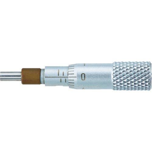 SK マイクロメータヘッド 測定範囲0~5mm ストレートステム 先端平面 ( 0000-050 )