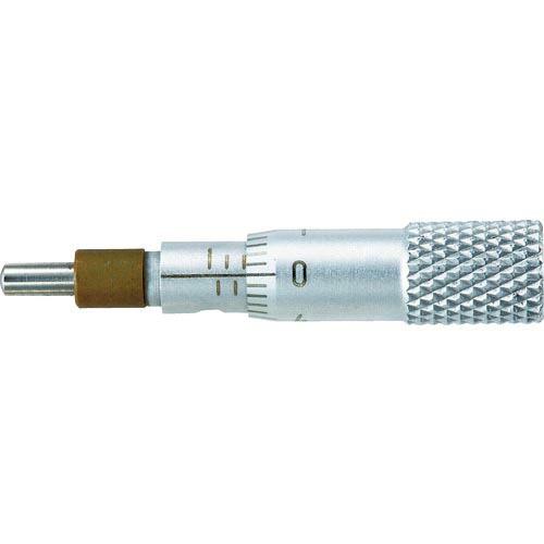 SK マイクロメータヘッド 測定範囲0~5mm ストレートステム 先端球面 ( 0010-050 )