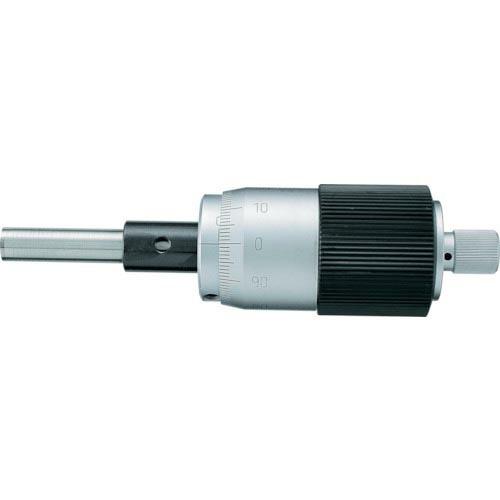 SK マイクロメータヘッド 測定範囲0~25mm ストレートステム/定圧装置付 先端平面 ( 100...