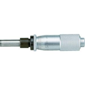 SK マイクロメータヘッド 測定範囲0~15mm ストレートステム・クランプ付 先端平面 ( 1709-050 )｜orangetool