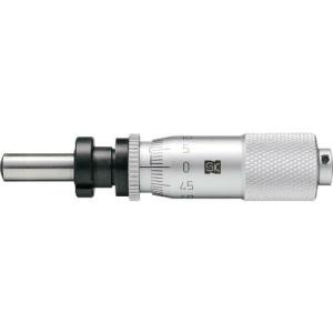 SK マイクロメータヘッド 測定範囲0~15mm ナット付ステム・クランプ付 先端球面 ( 1719-350 )｜orangetool