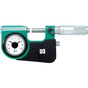 SK 指示マイクロメータ 測定範囲0~25mm ( MC263-25IS ) 新潟精機(株)｜orangetool